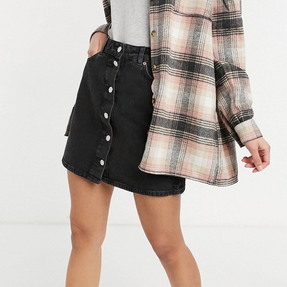 ASOS Dresses & Skirts - ASOS Black Denim Skirt